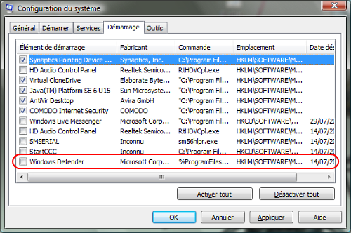 windows live messenger a rencontre une erreur
