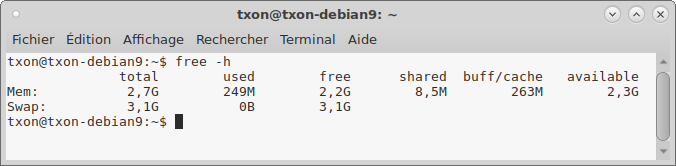 Debian 9 free -h.png